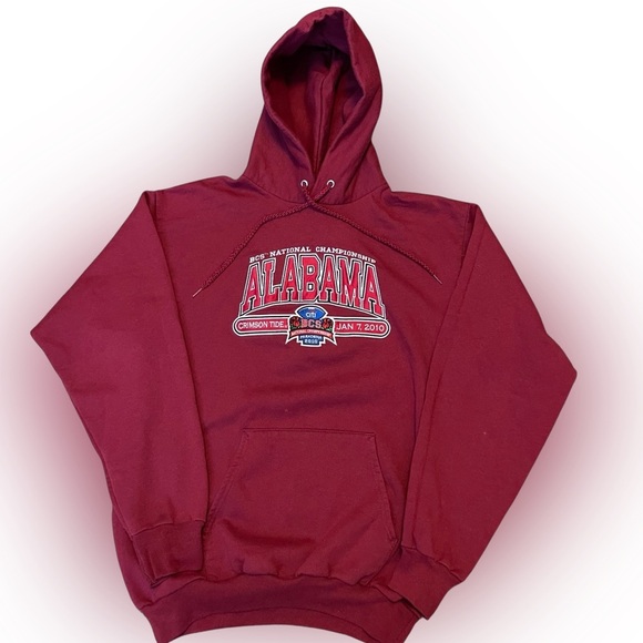 Alabama Crimson Tide collegiate National Championship 2010 adult M sweatshirt - Picture 1 of 10